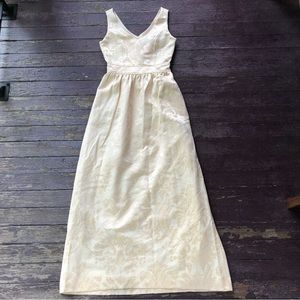 Chic Cream Maxi Dress